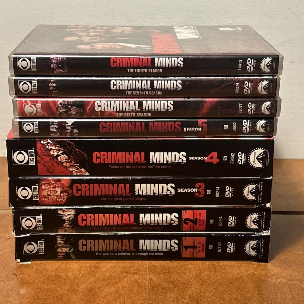 Criminal Minds: Complete Seasons 1-8 (DVD) Season 1 2 3 4 5 6 7 8